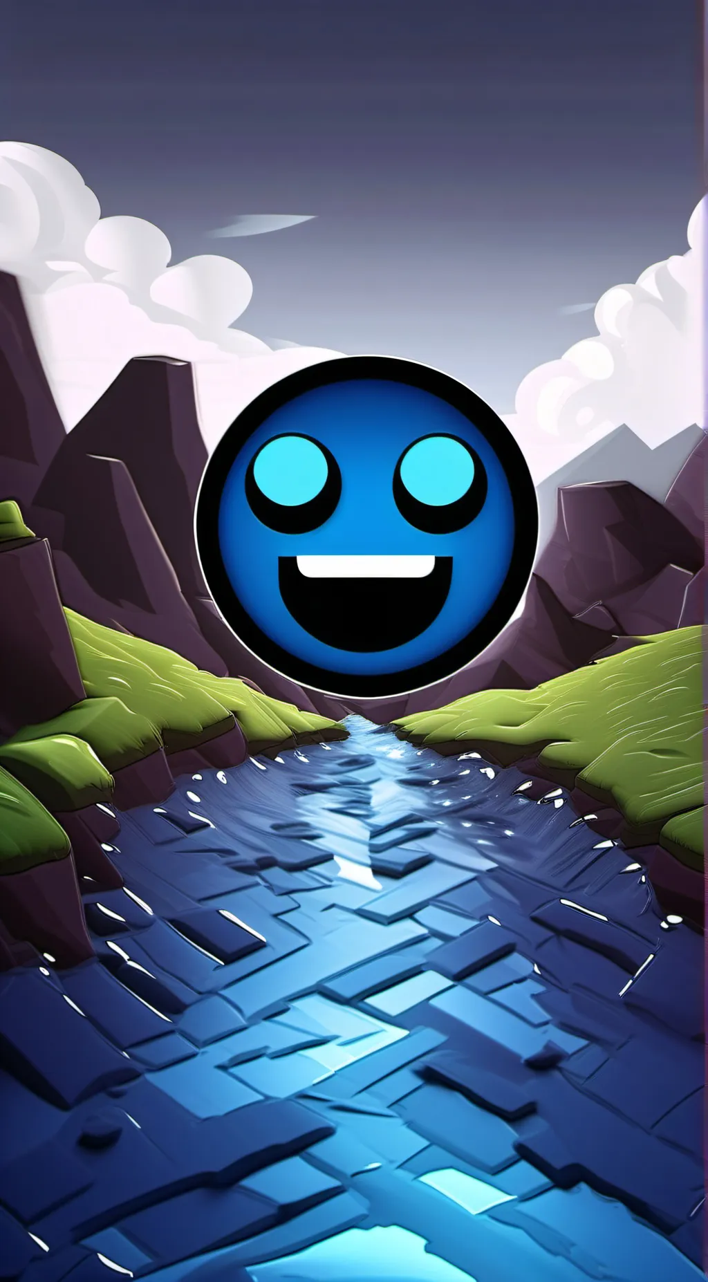 ai character: WATER ON THE HILL! background