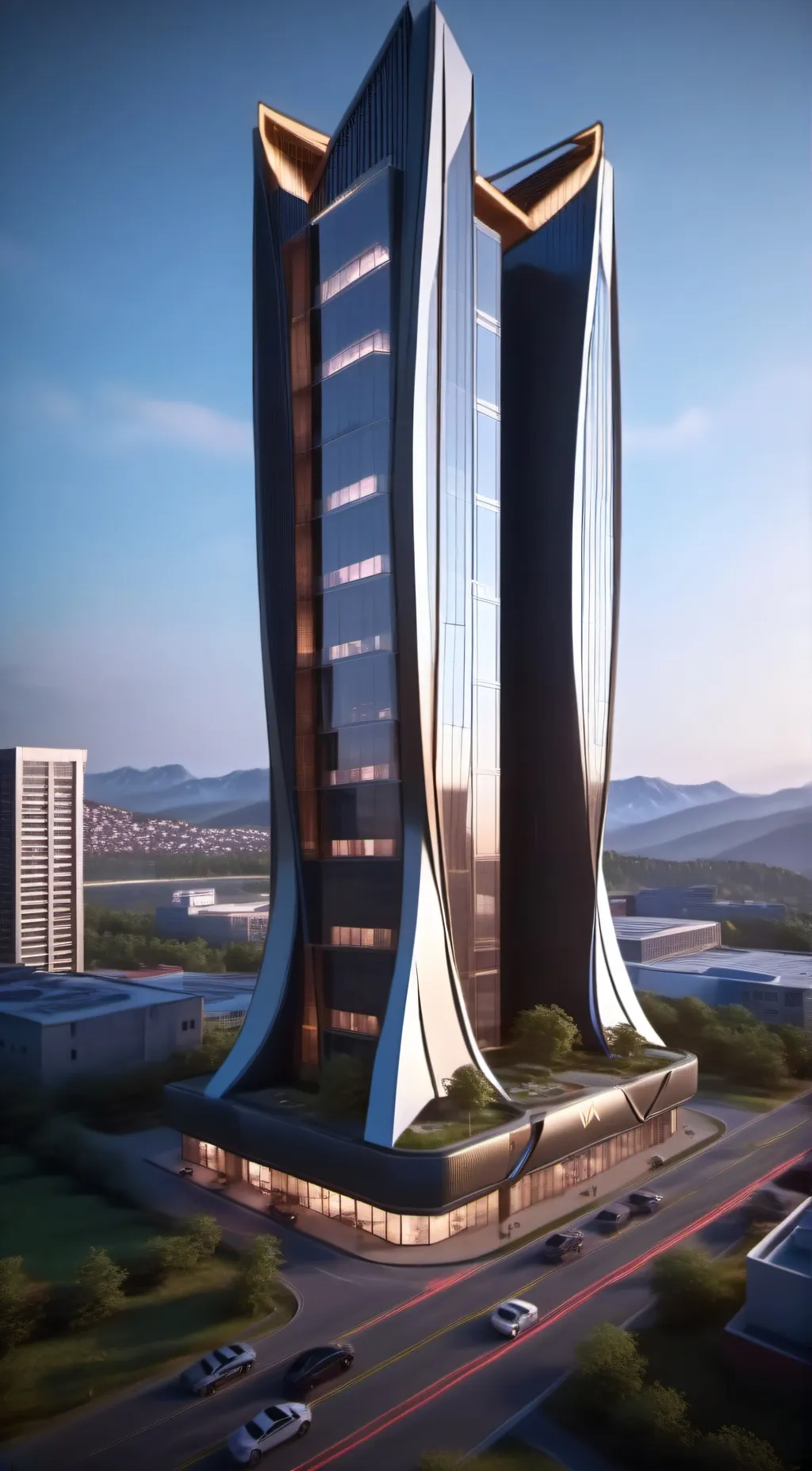 ai character: The V's  background