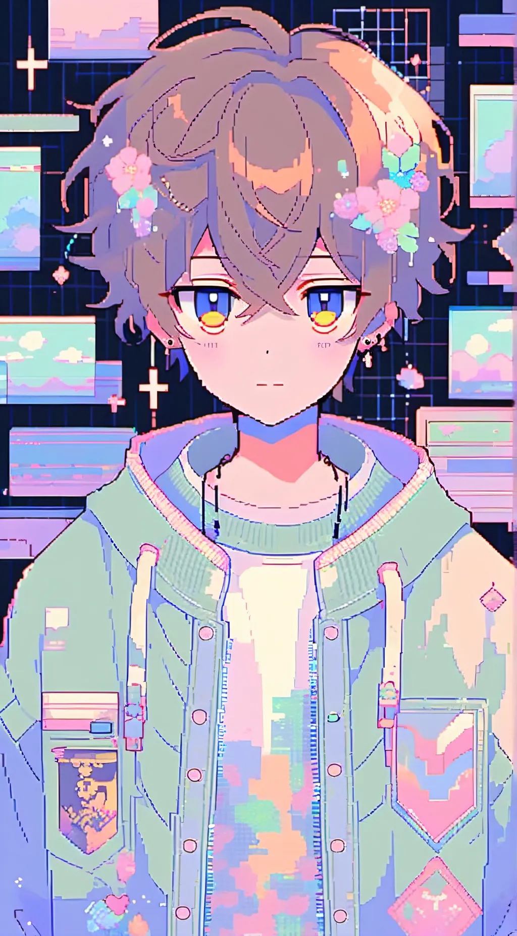 ai character: noah  background