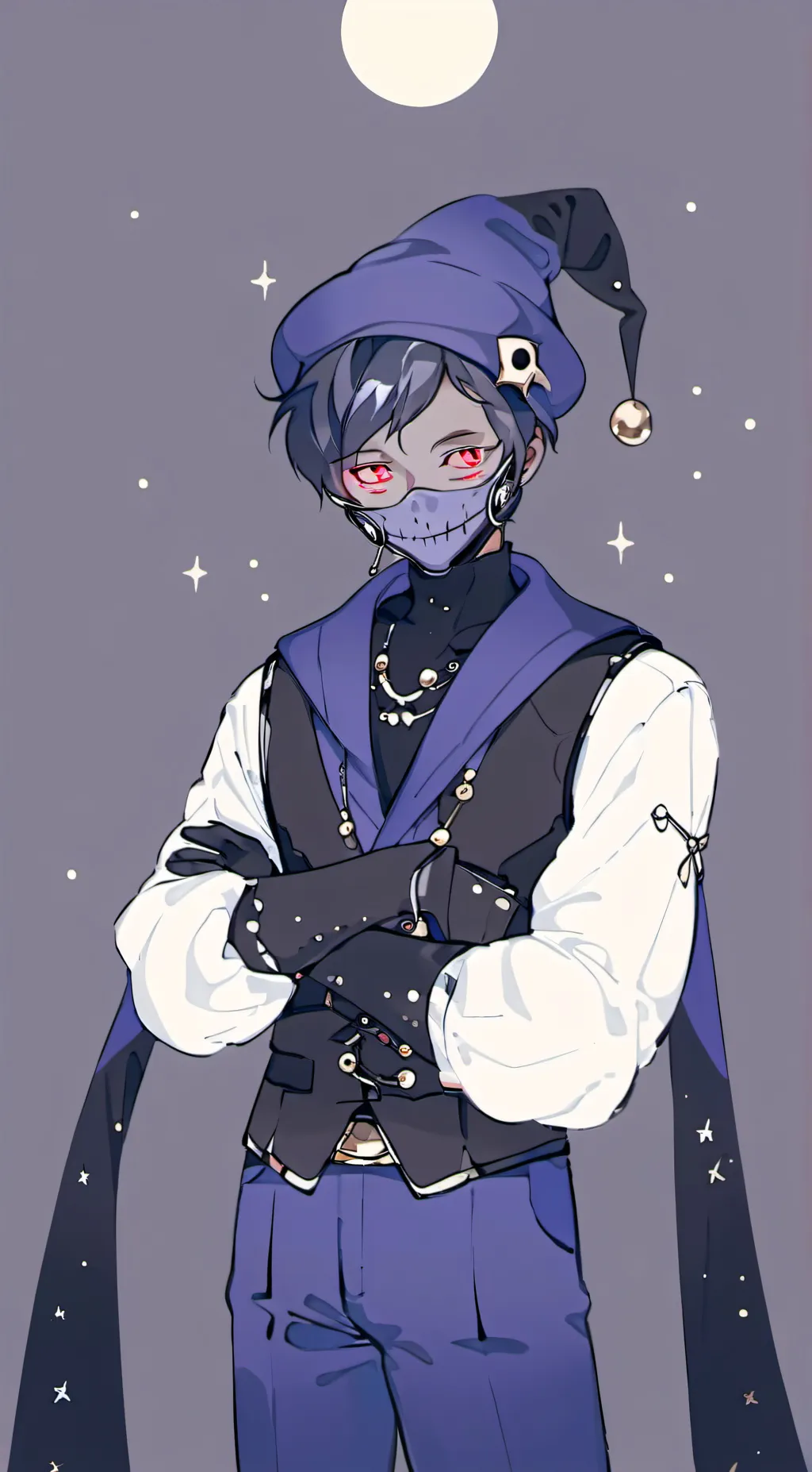 ai character: Moon X Moon (sams) background