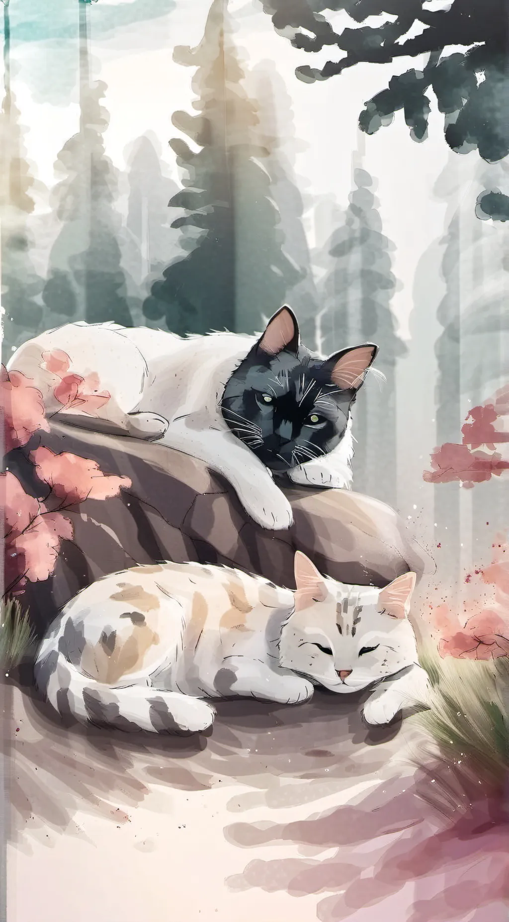 ai character: catnap background