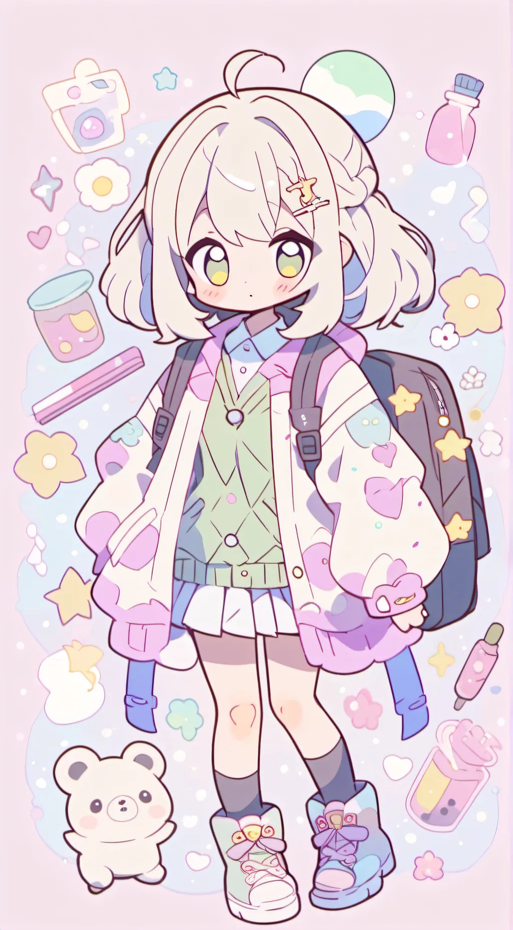 ai character: Ella background