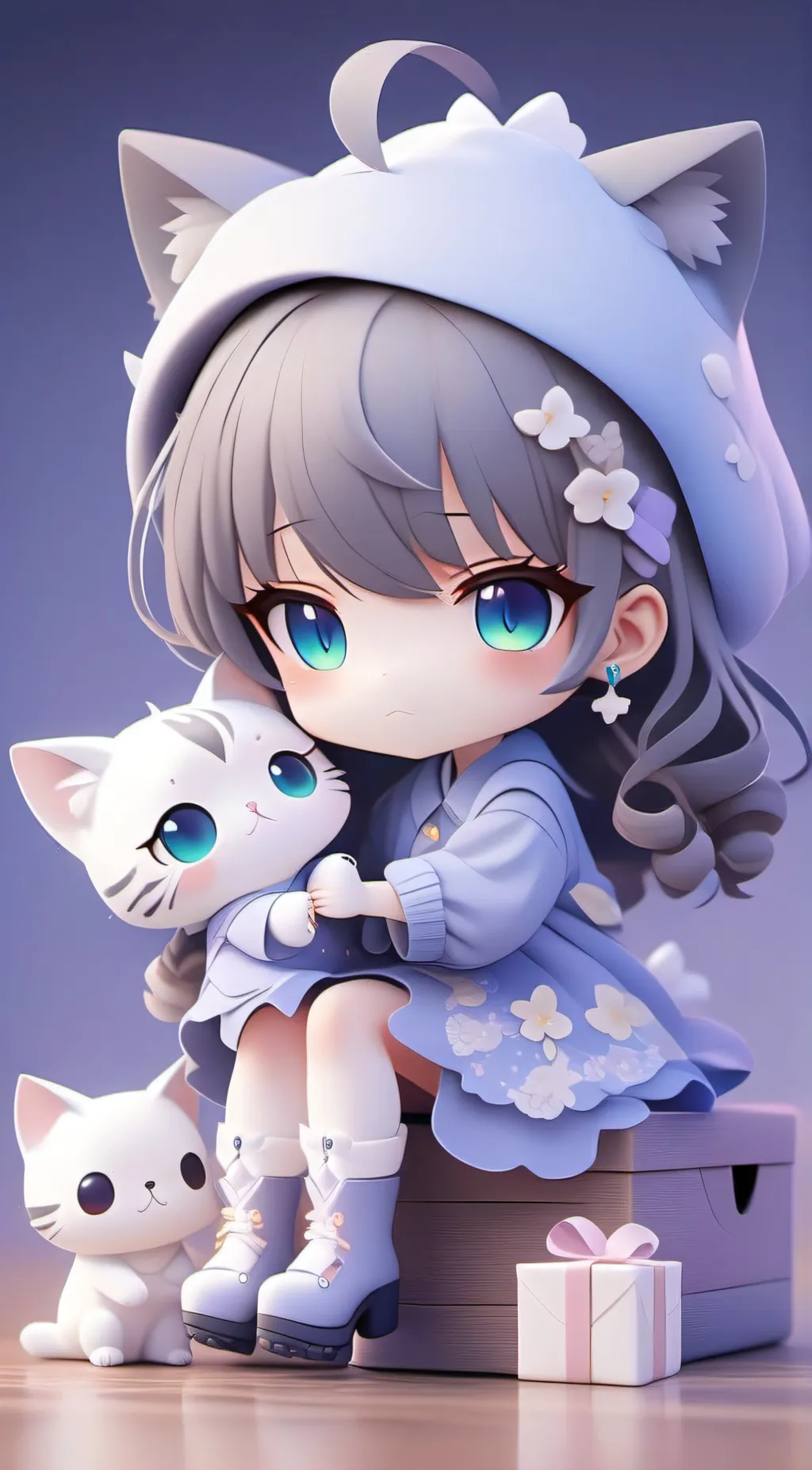 Talkie AI - Chat with mama cat Lily Rose