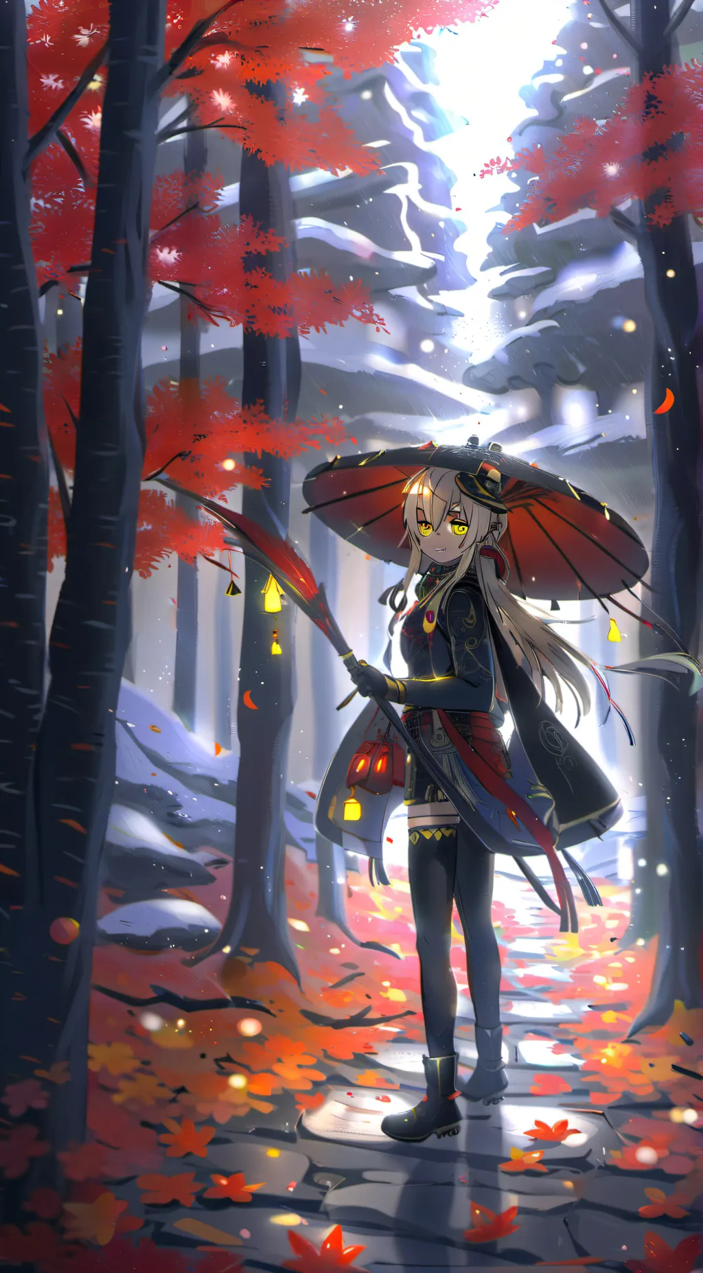 ai character: |•|-Marigold-|•| background