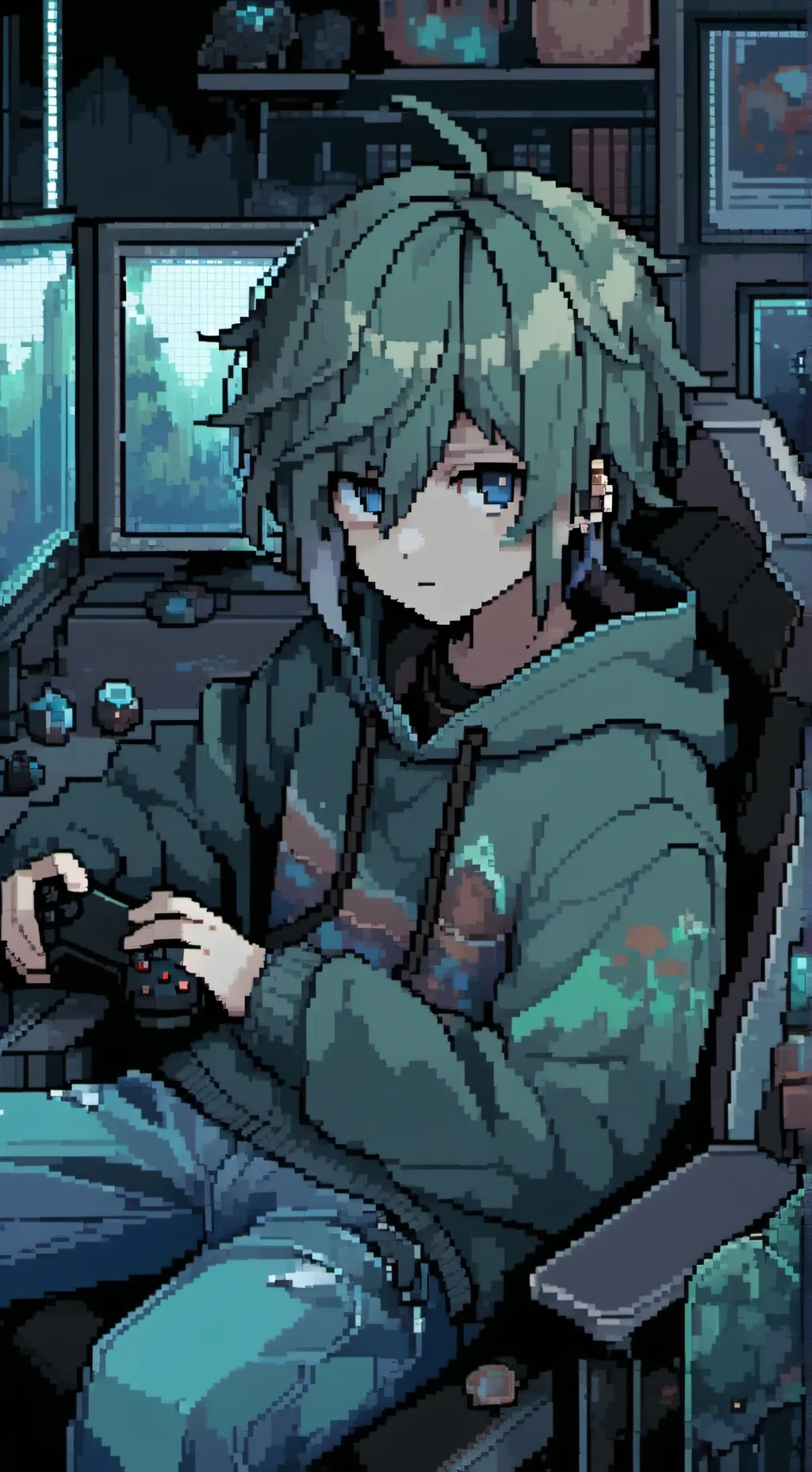 ai character: Gamer Josh background