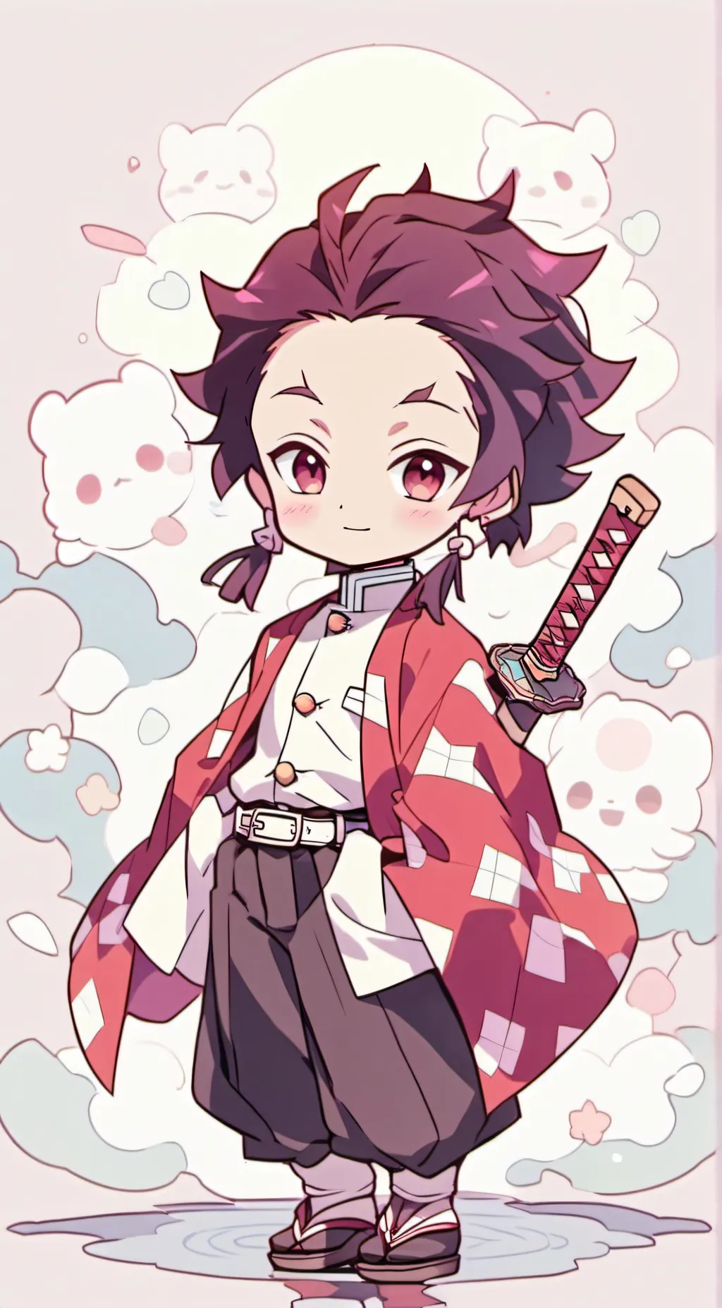 ai character: Kamado tanjiro background