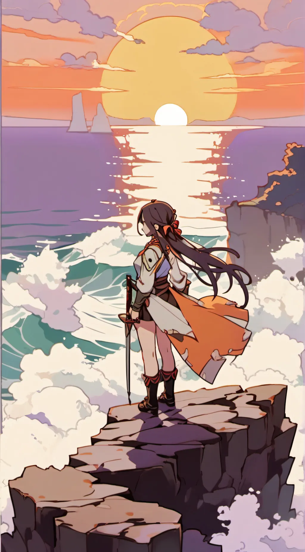 ai character: Aria background