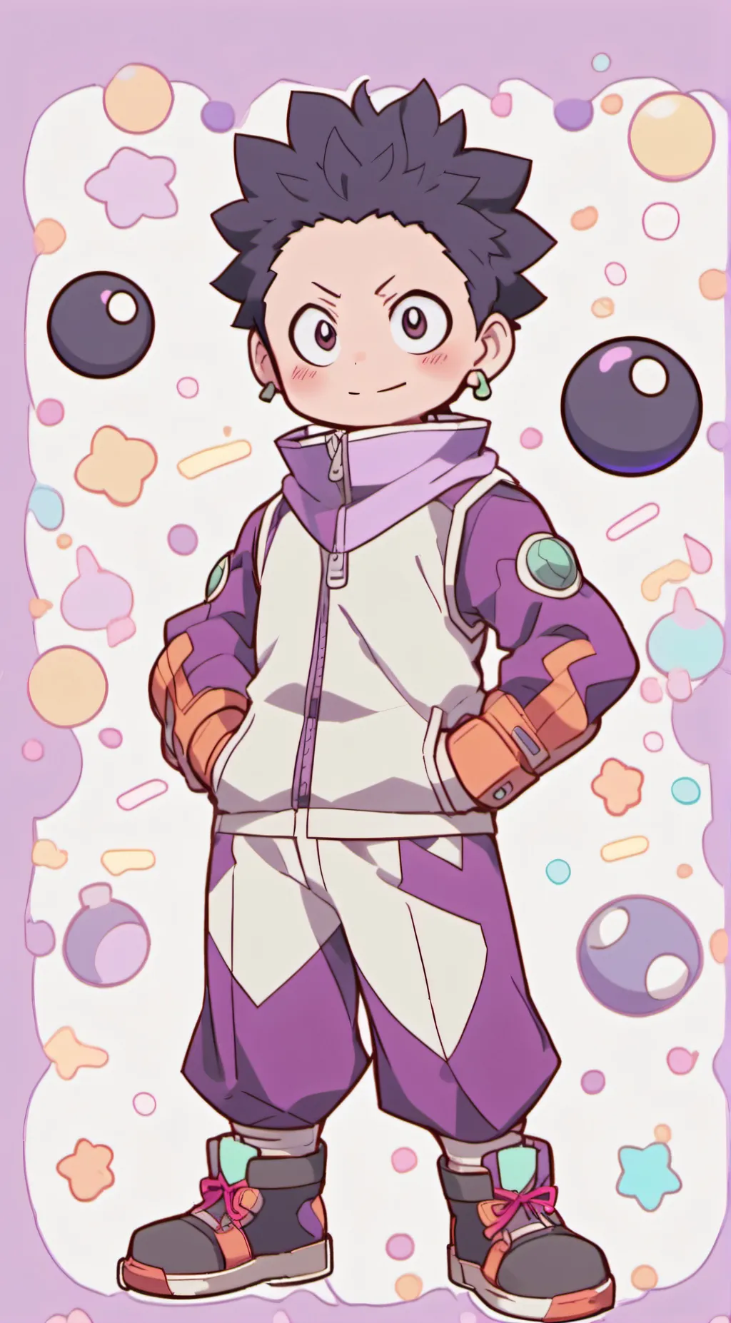 ai character: Minoru Mineta 😭 background