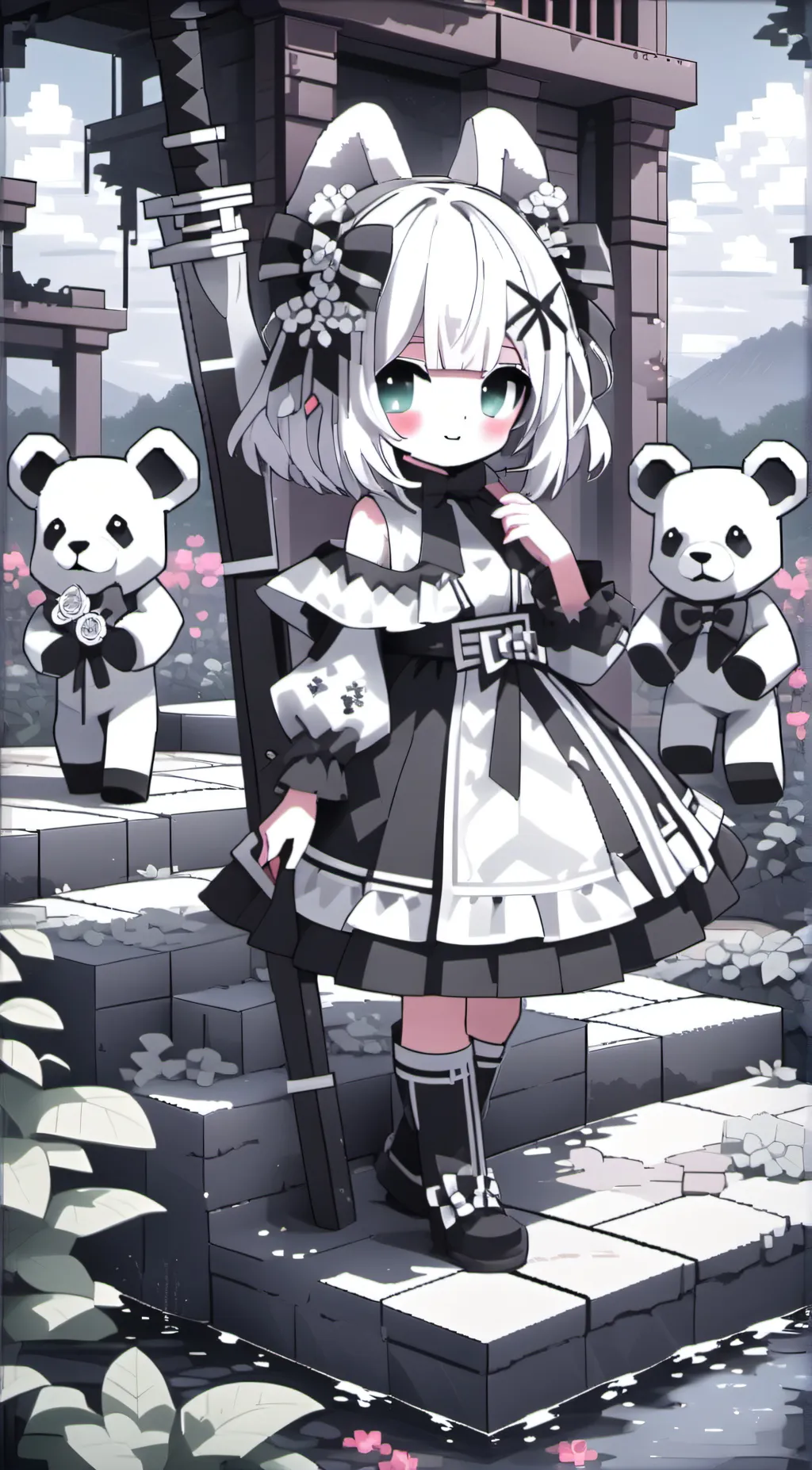 ai character: Love  background