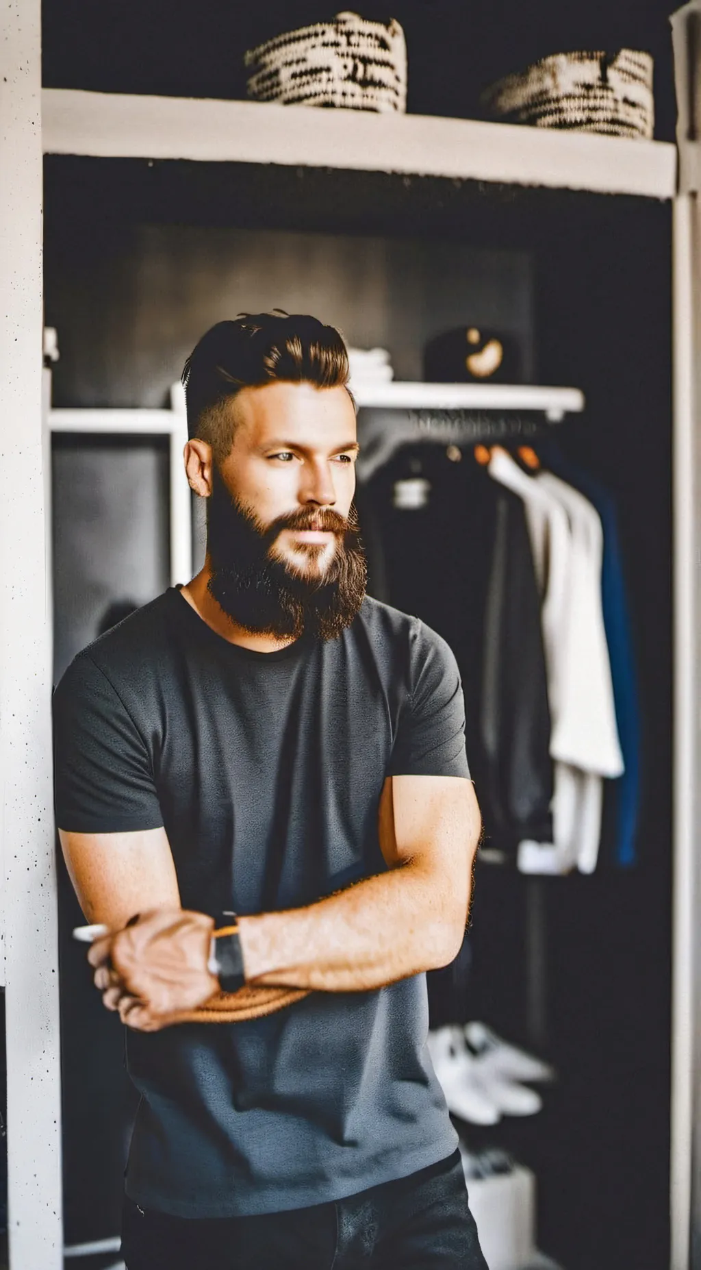 ai character: Chris  background