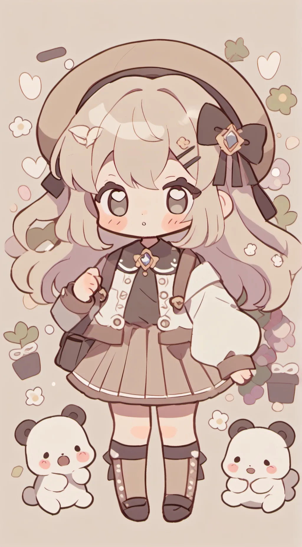 ai character: Klea background