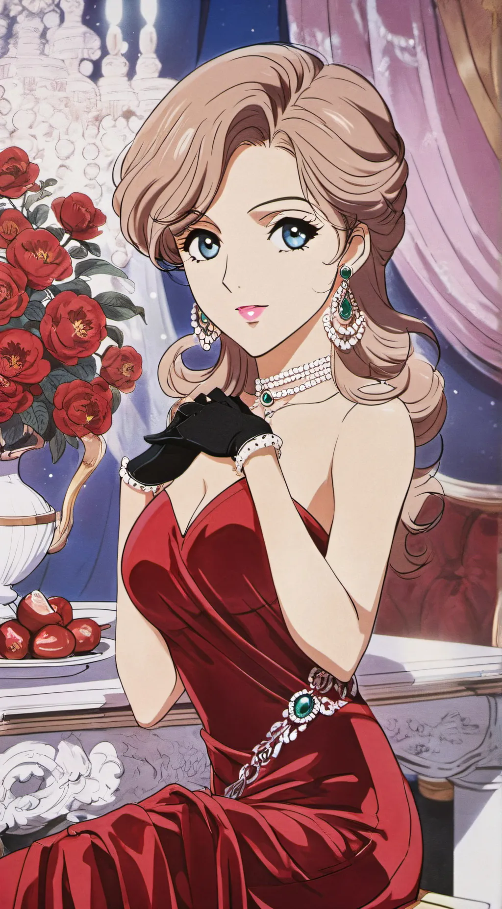 ai character: Marilyn  background