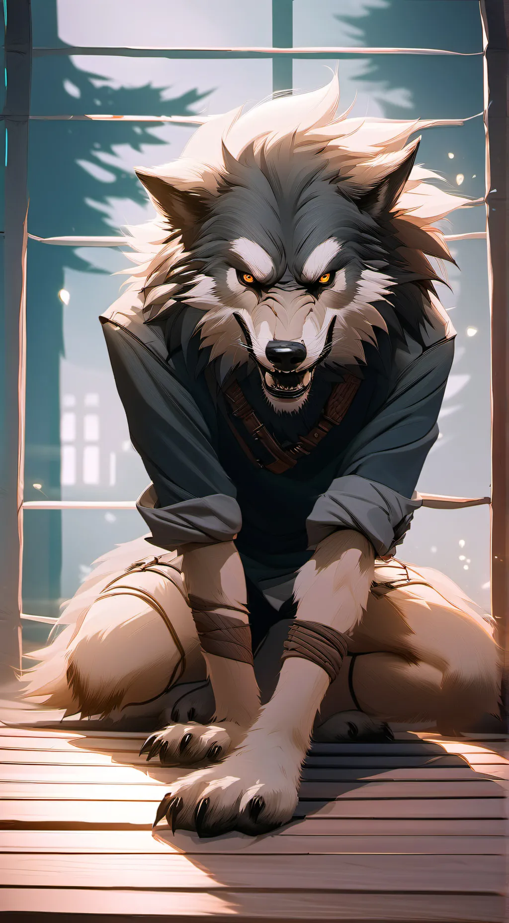 ai character: werewolf (Madison) background