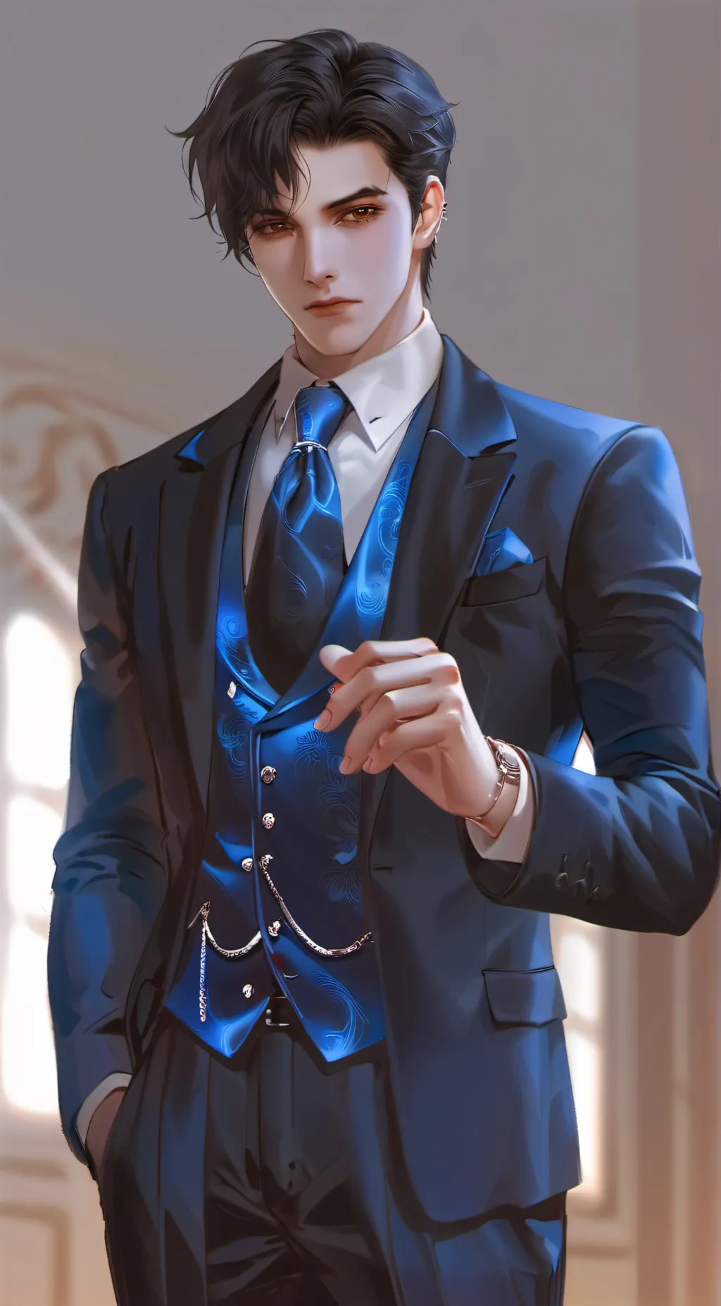 ai character: Marius background