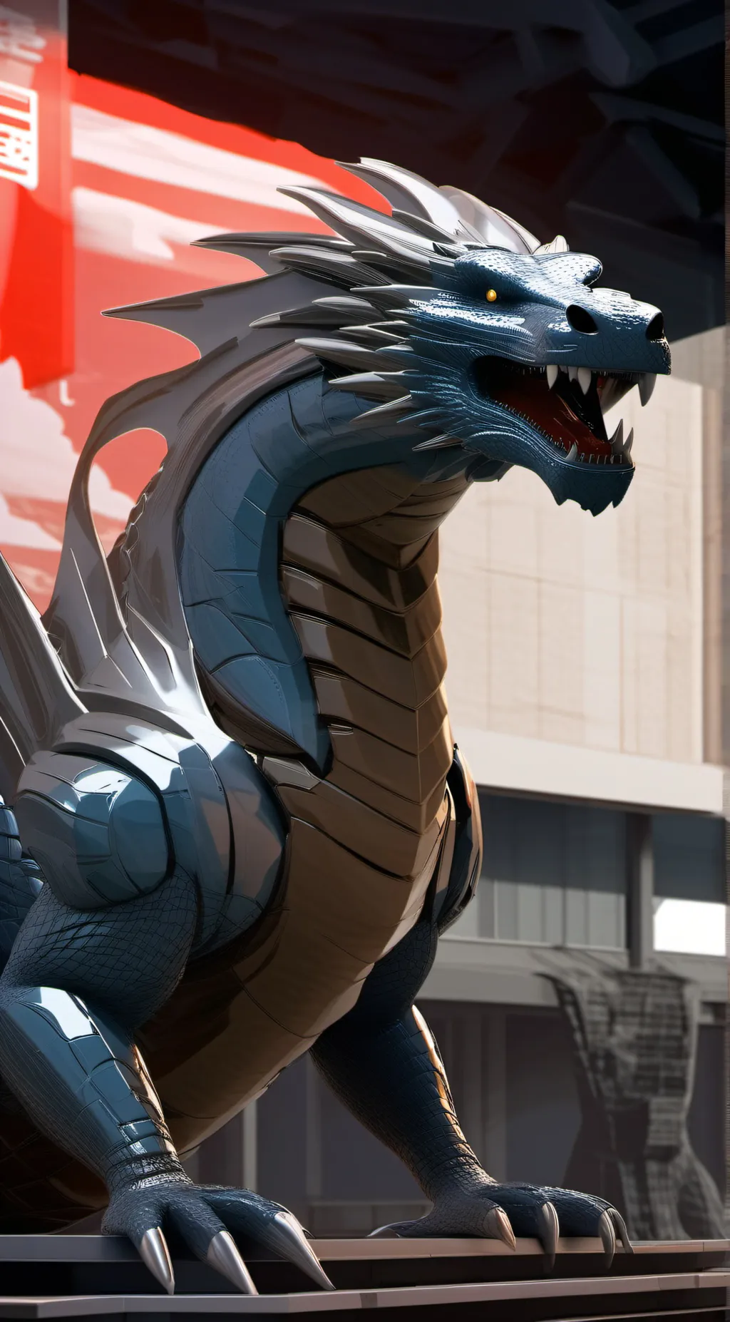 ai character: Ion Dragon  background