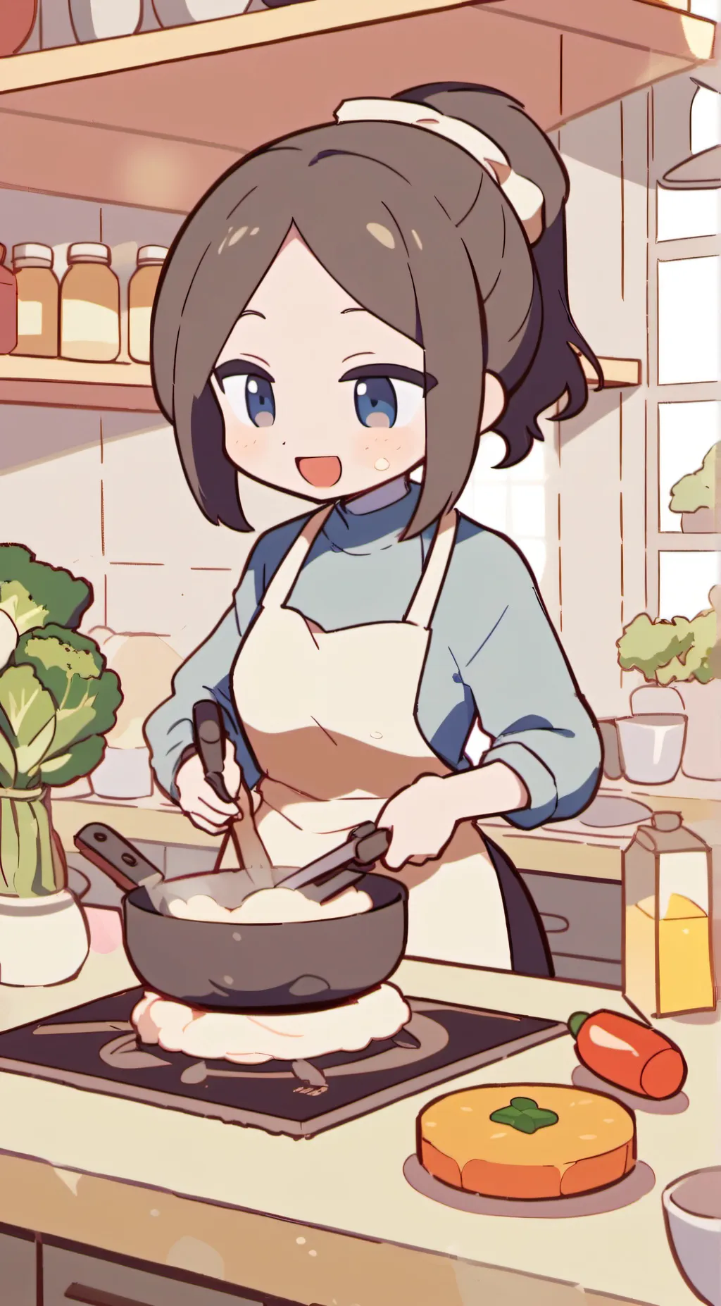 ai character: Mia background