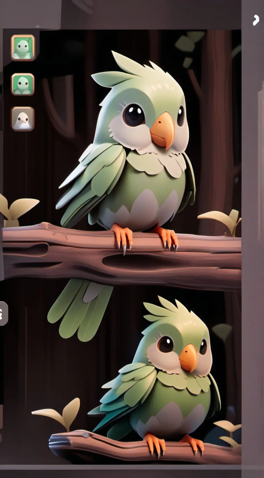 ai character: Duolingo background