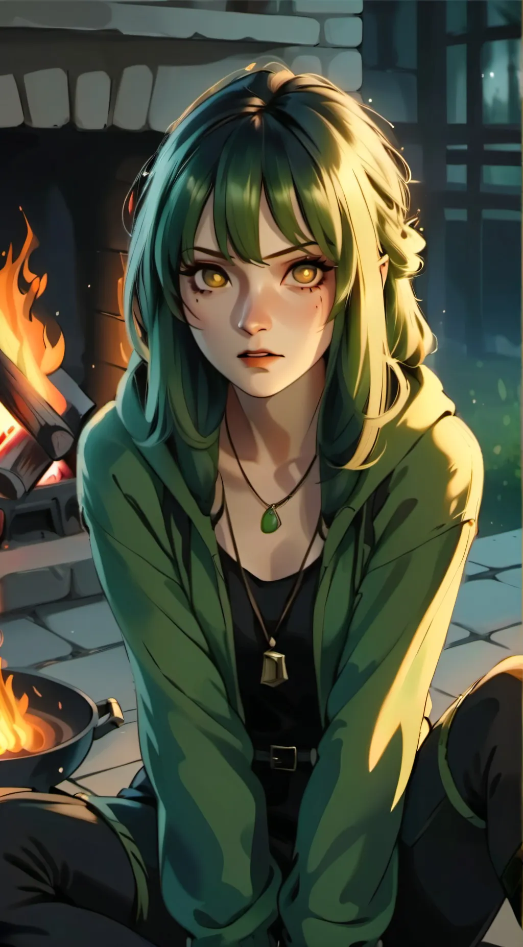 ai character: Grumpy Roommate  background