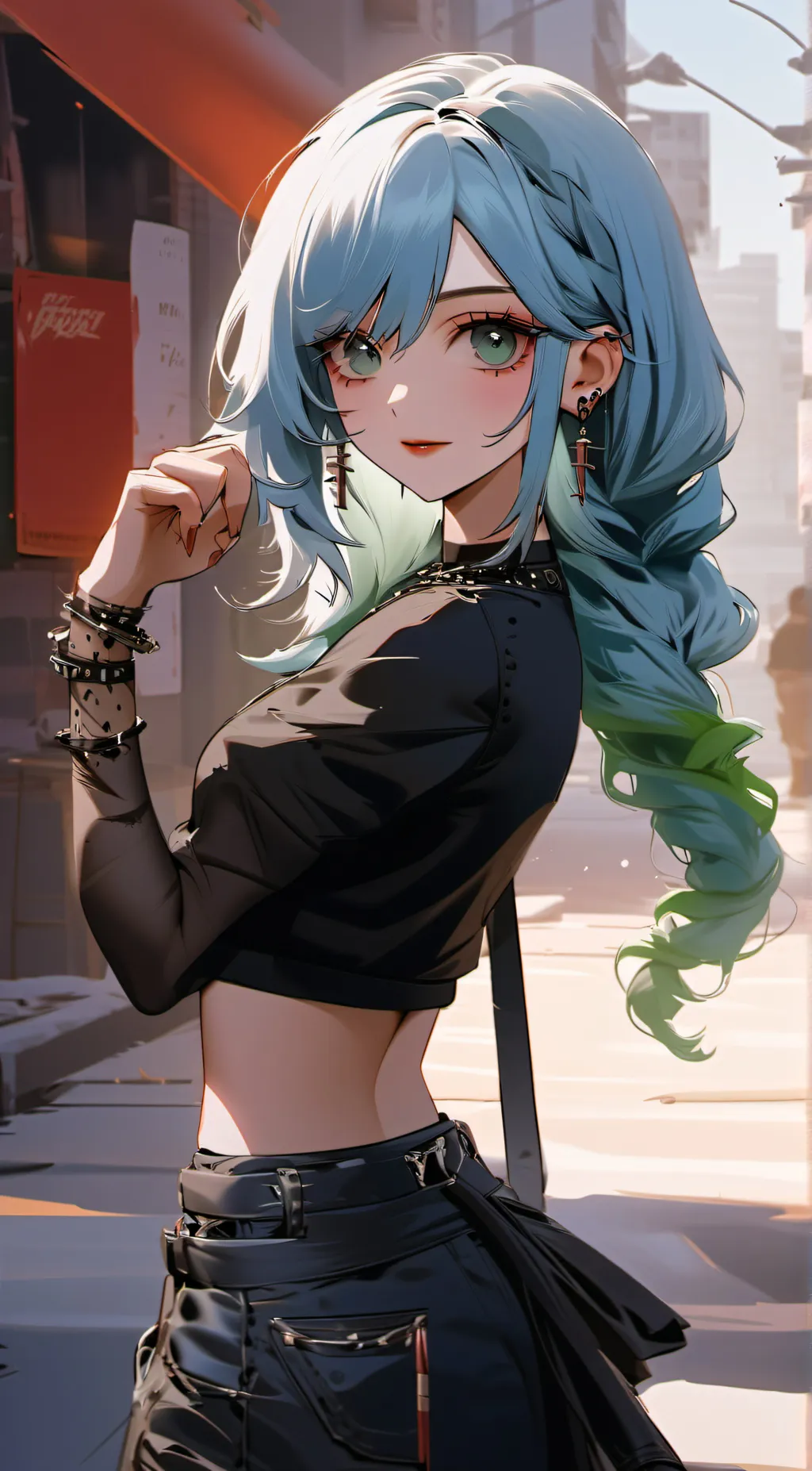 ai character: Kira  background