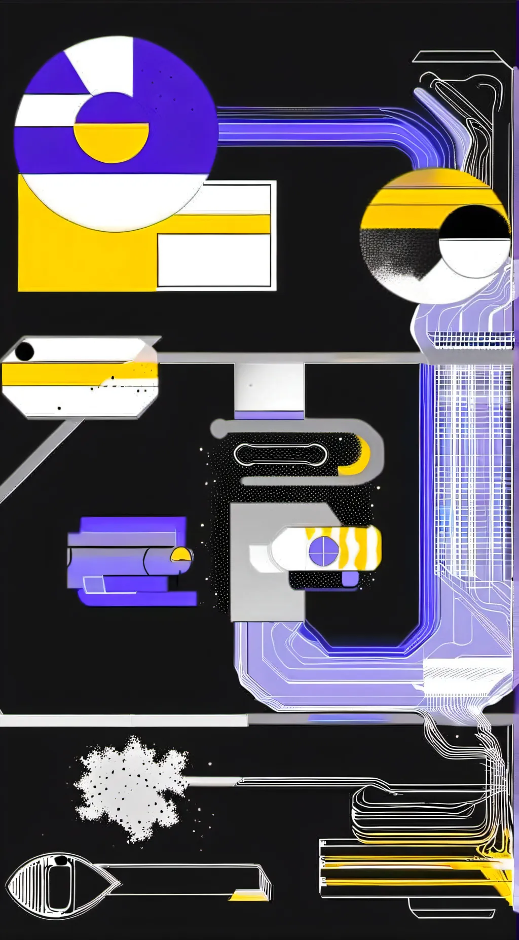 ai character: BATIM x PPT background