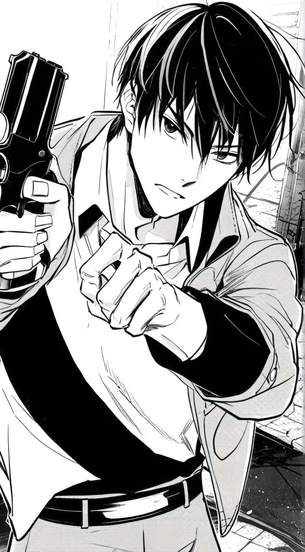 ai character: Biomega background