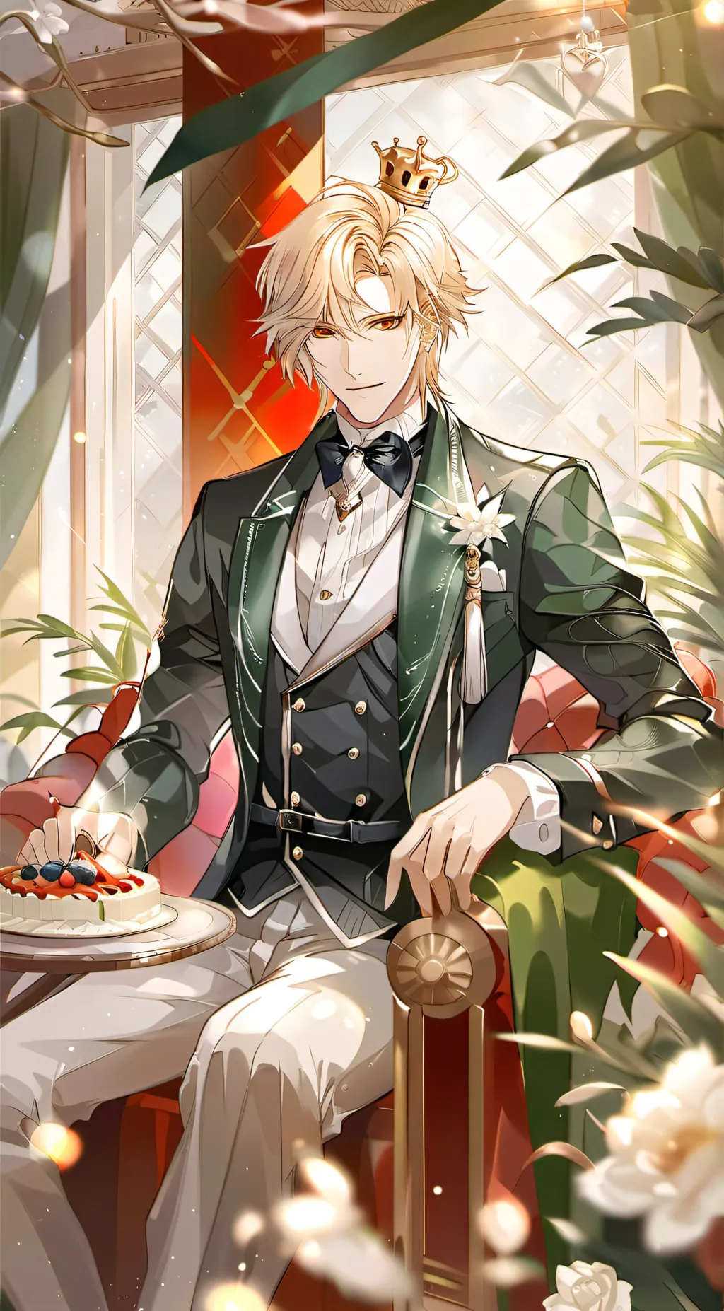 ai character: Prince Damion background