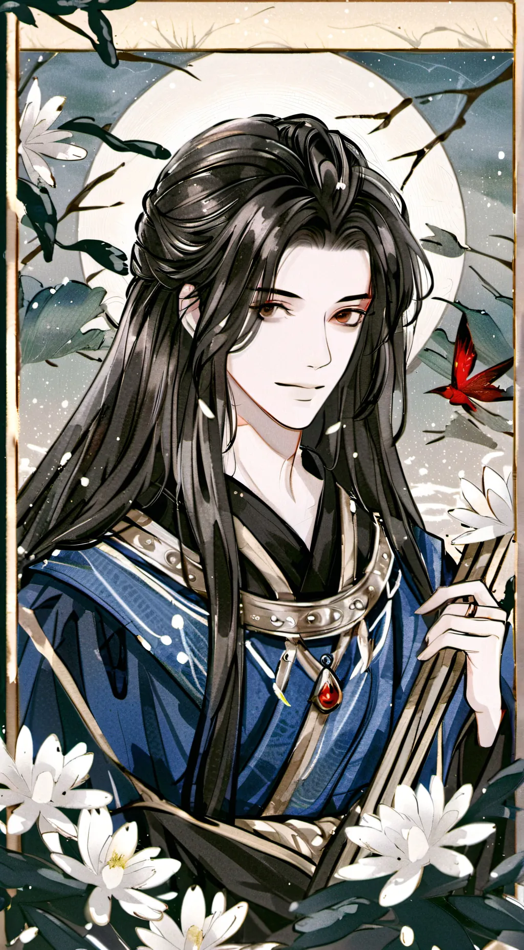 ai character: Zach  background