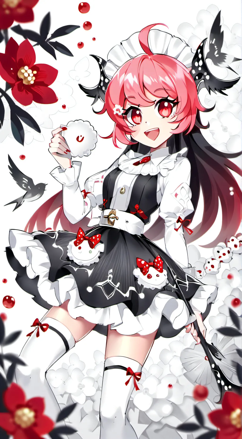 ai character: NIFTY👹 background