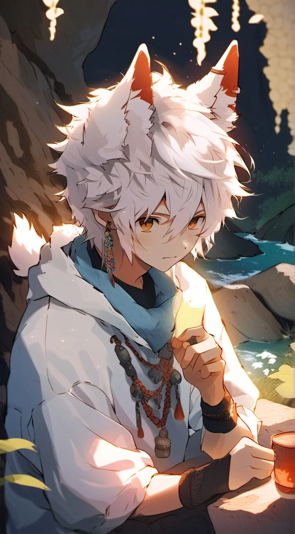 ai character: Victor  background