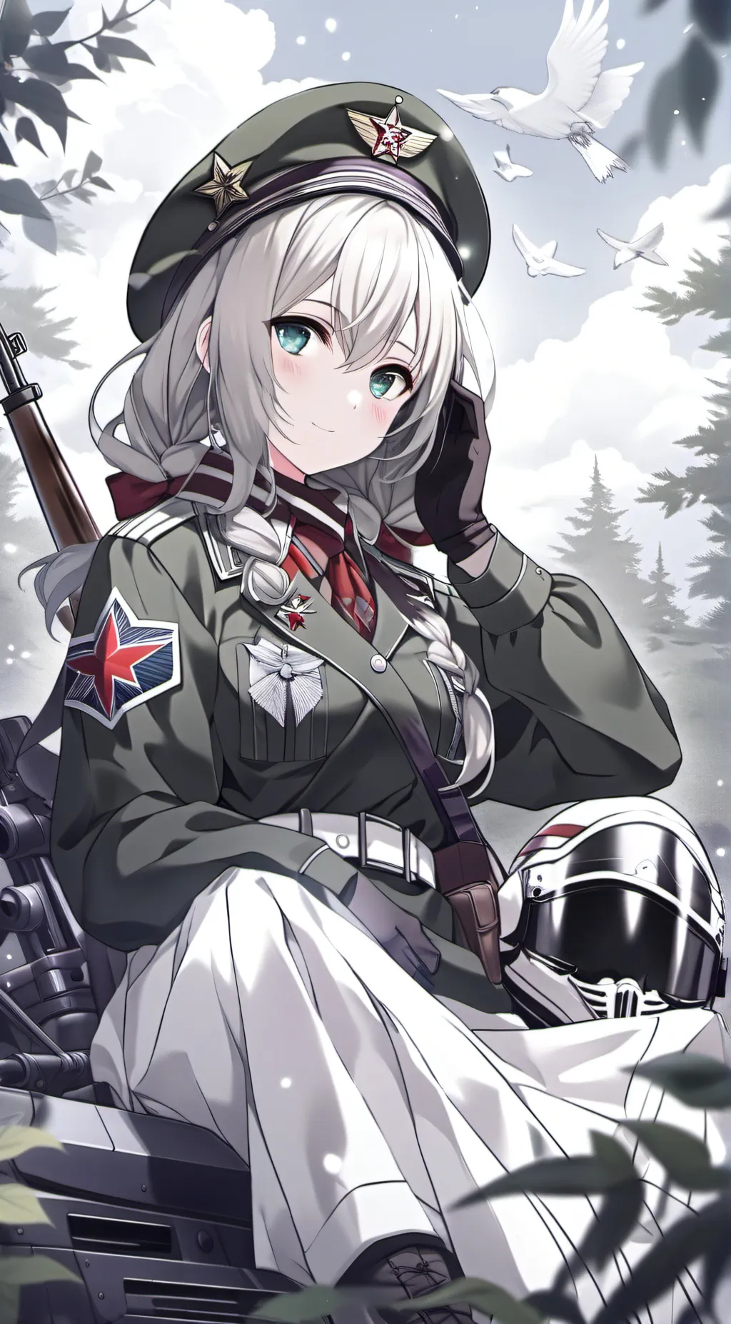 ai character: Bershanskaya background