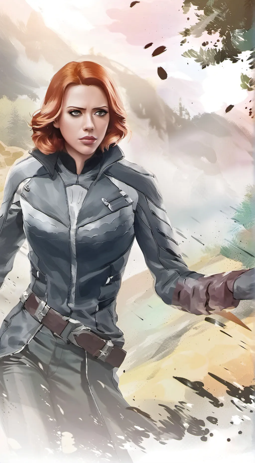 ai character: Natasha background