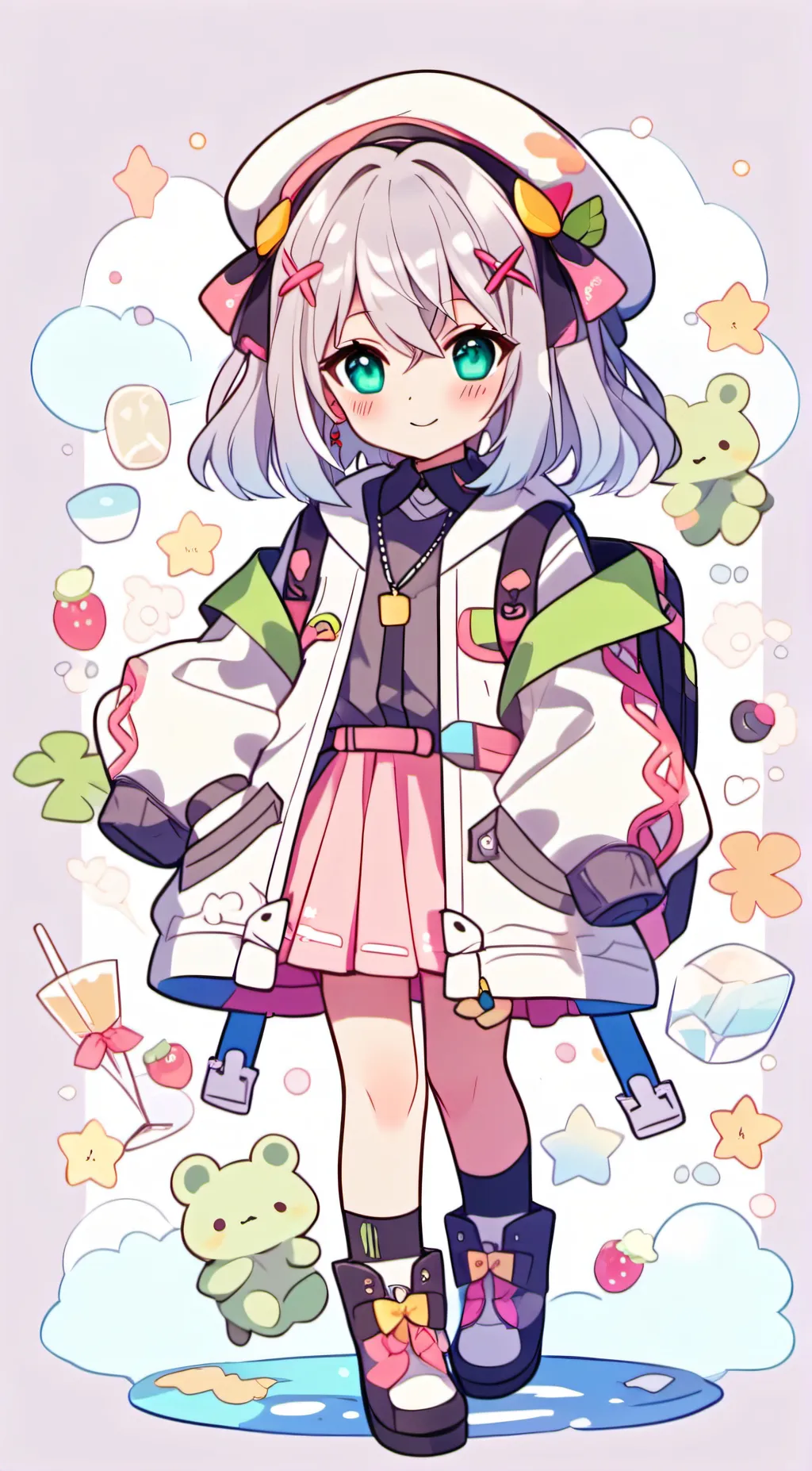 ai character: Aaliyah background