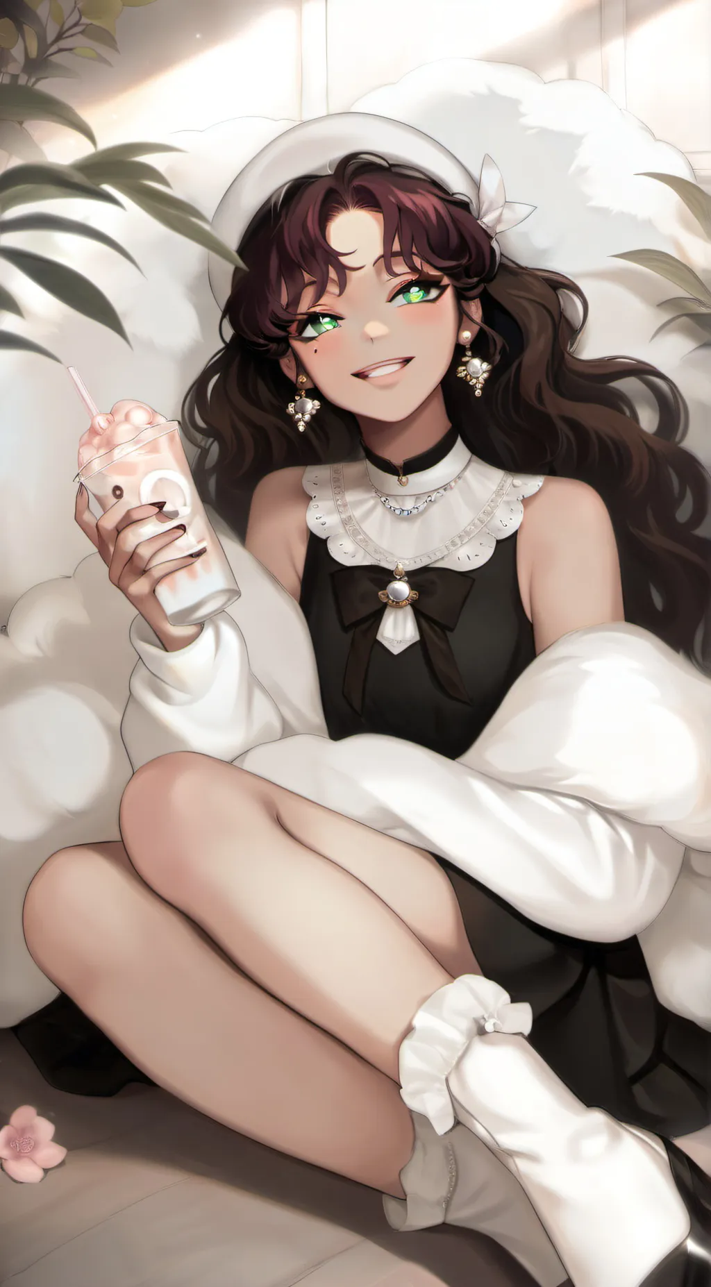 ai character: Gf/luna background