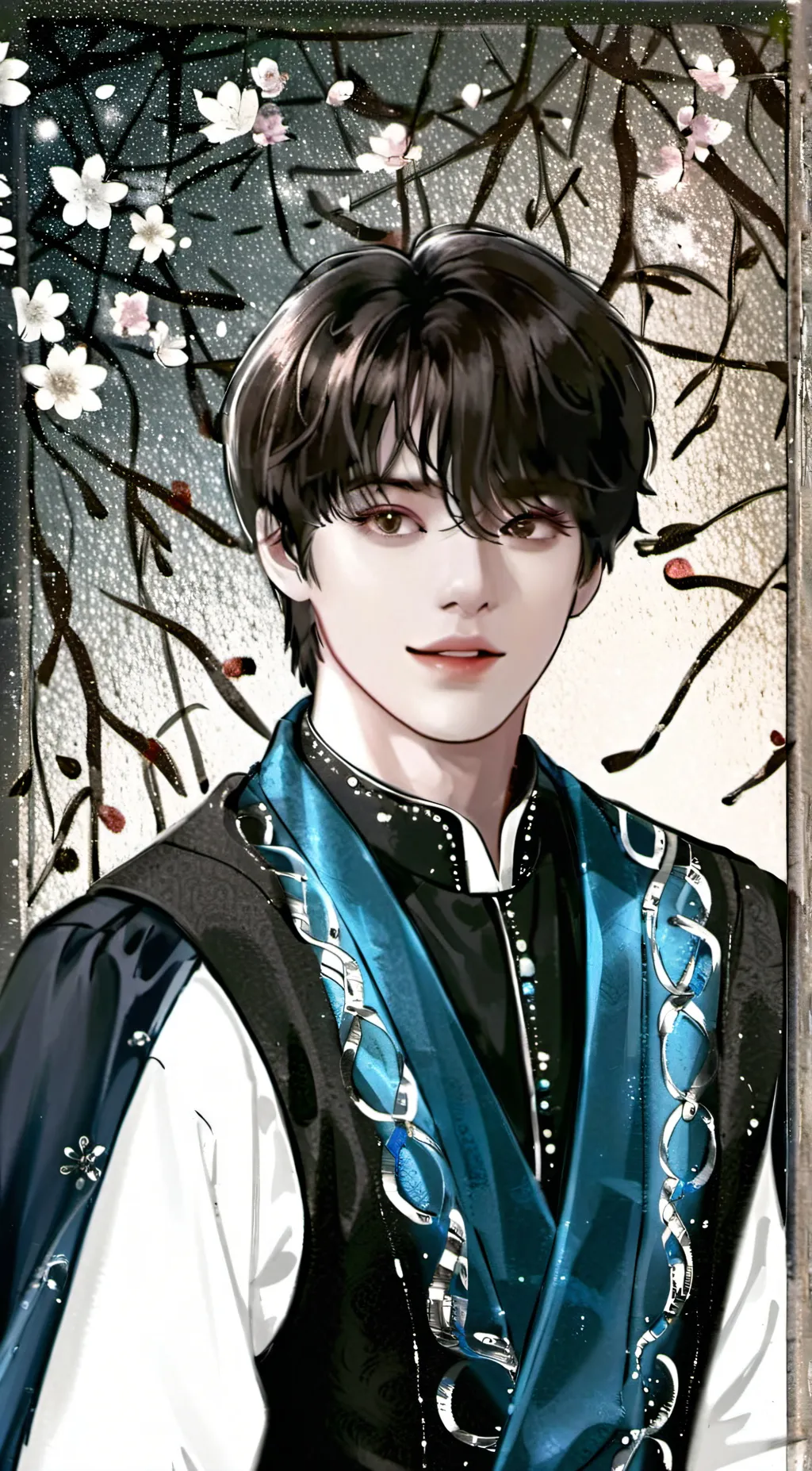 ai character: Kim Taehyung~ background