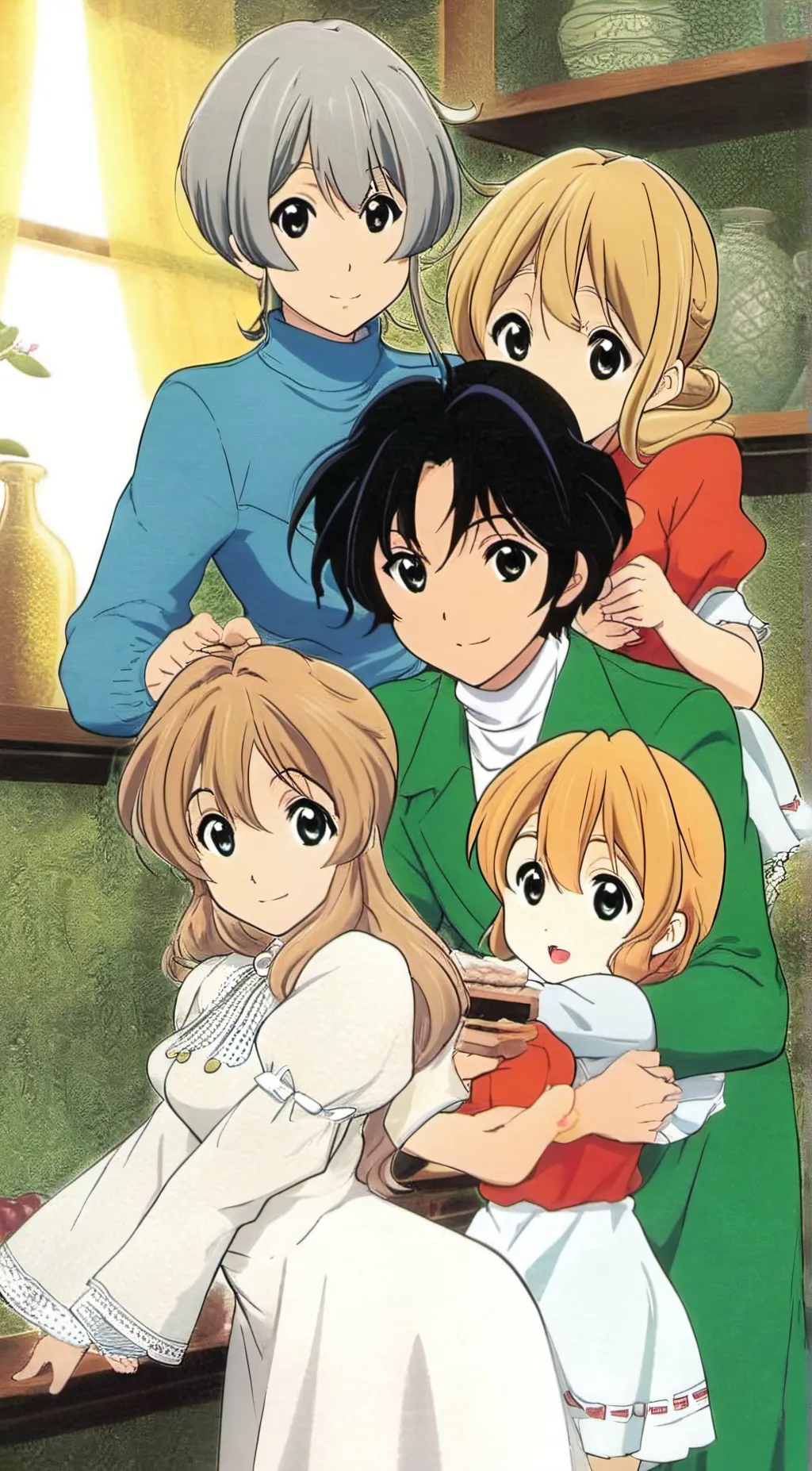 ai character: Твои дети background