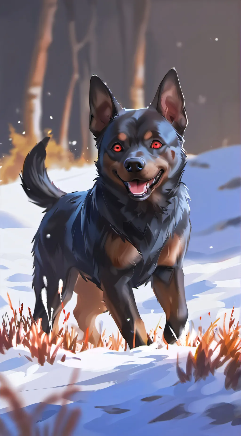 ai character: 我 YOFO 我 background