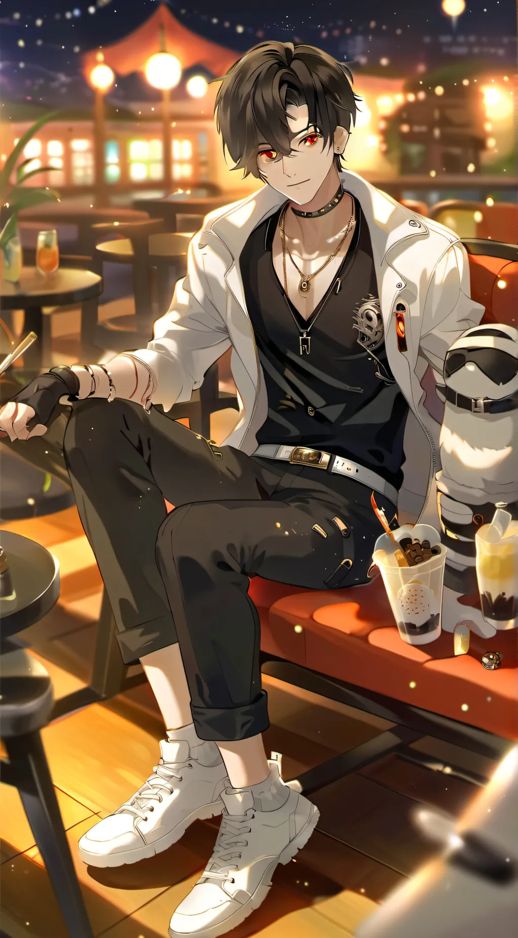 ai character: ~•Kurogiri•~ background