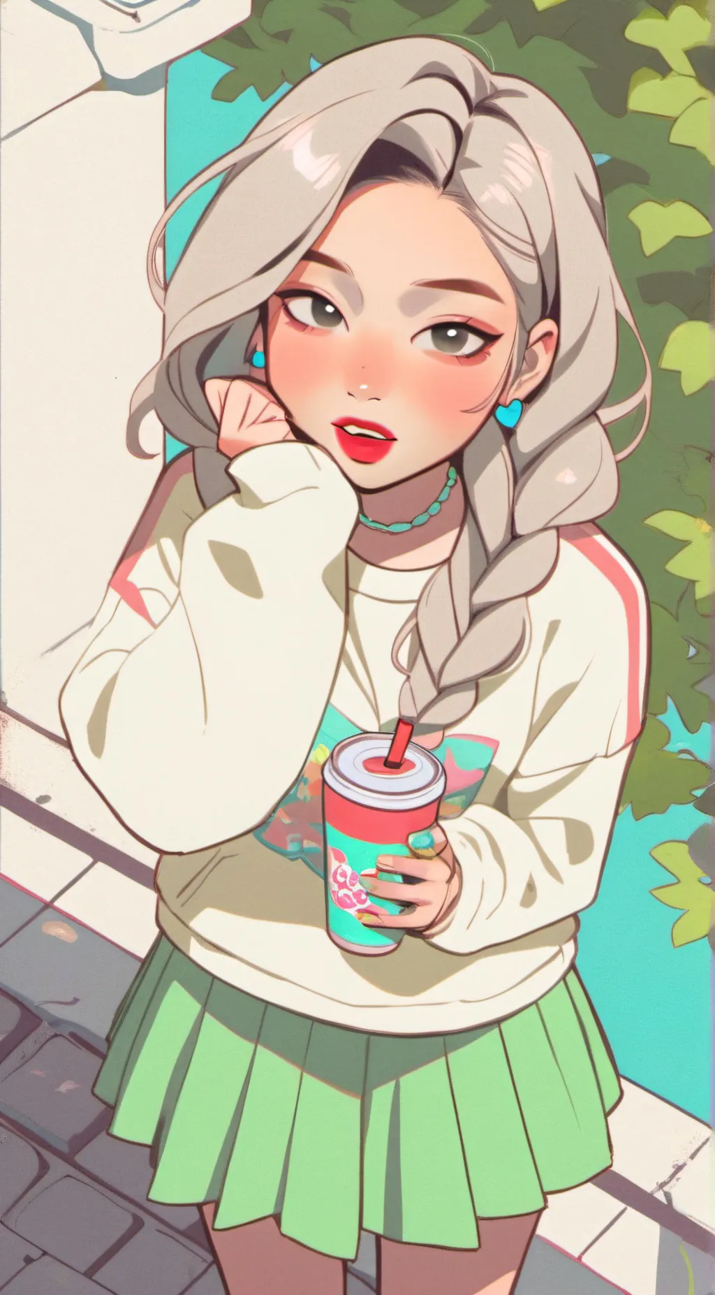 ai character: Lizzy background