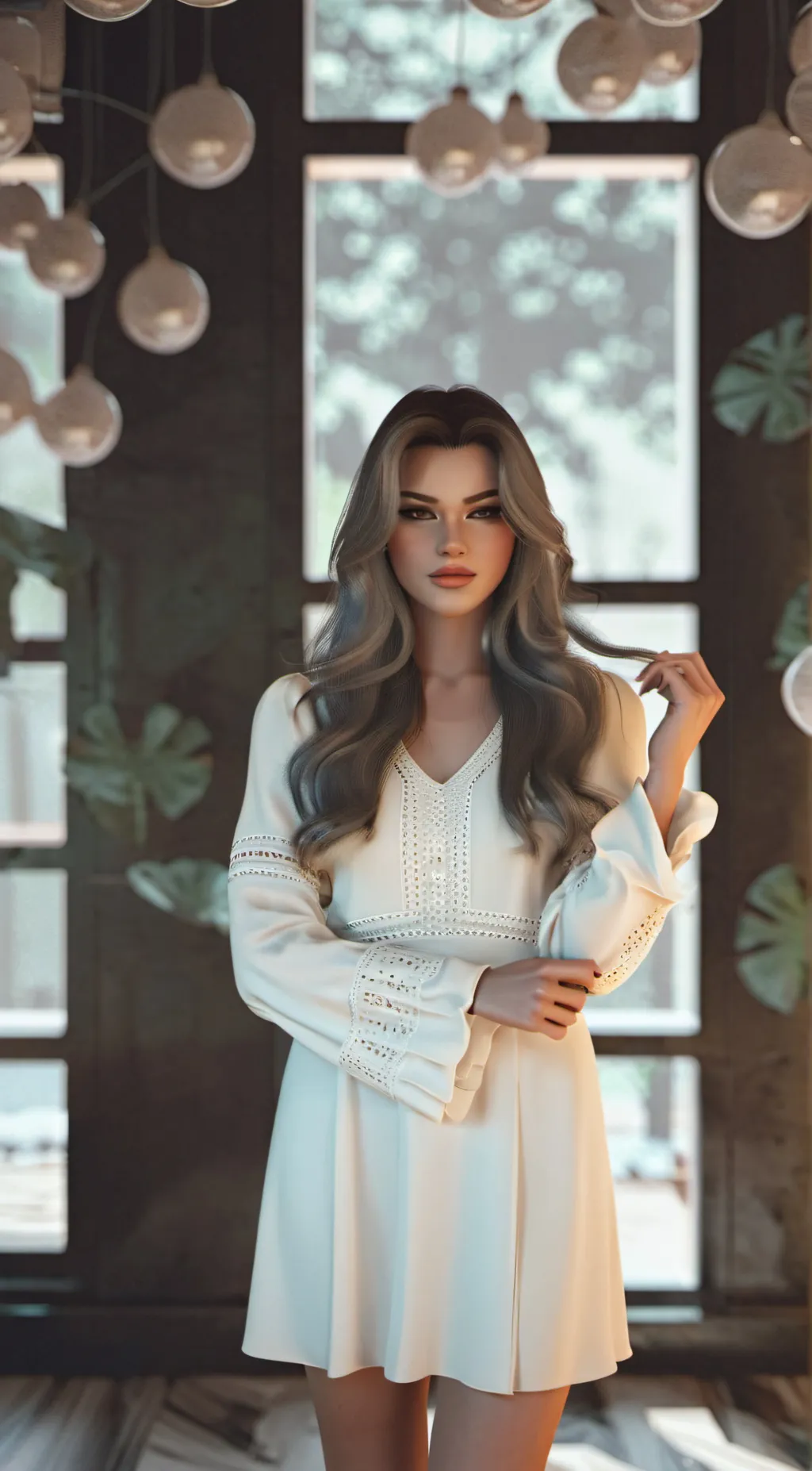 ai character: Lisa background