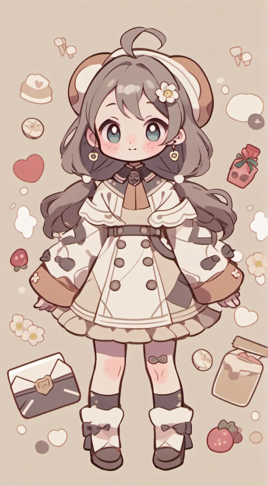 ai character: amelia background