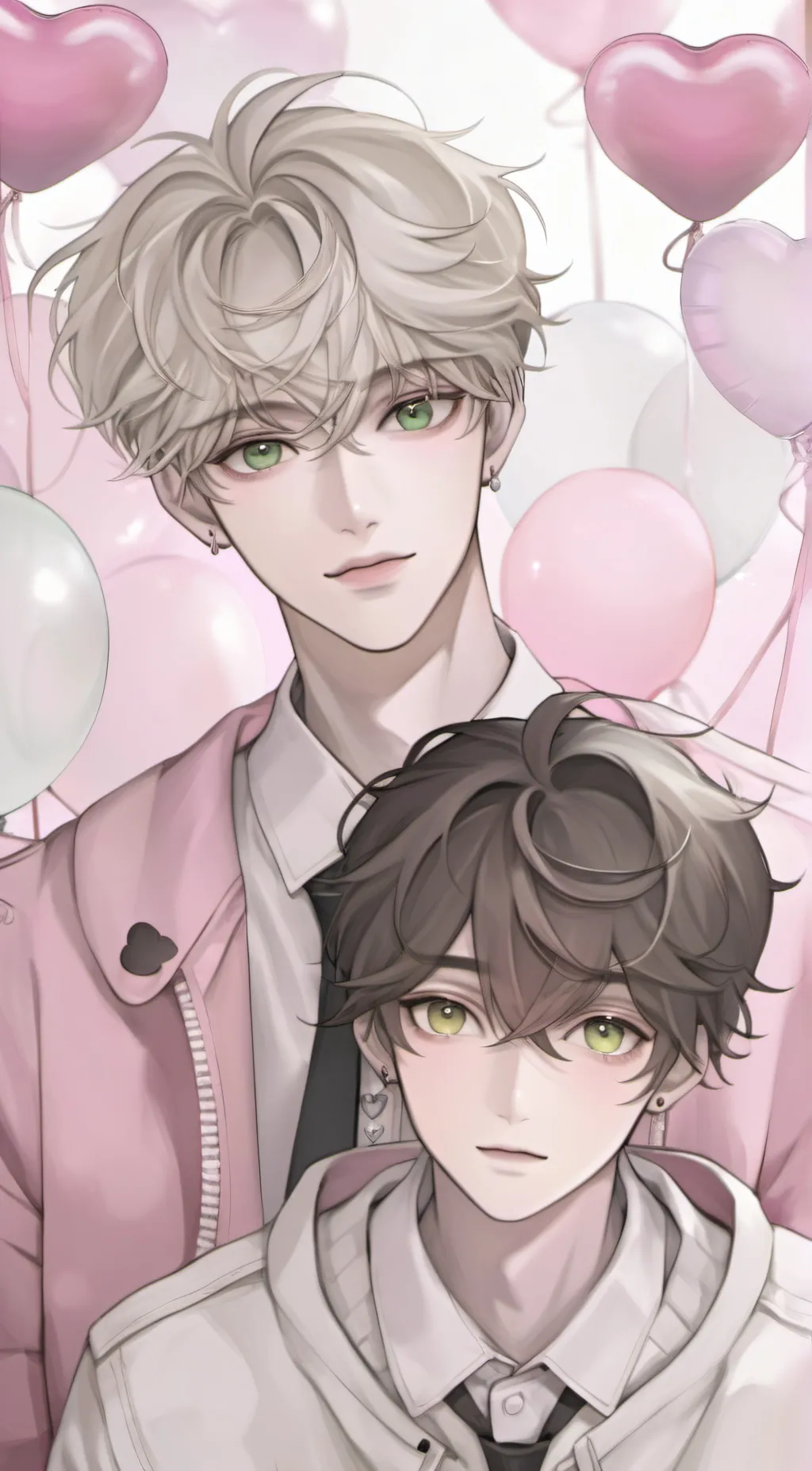 ai character: Nick and Charlie background