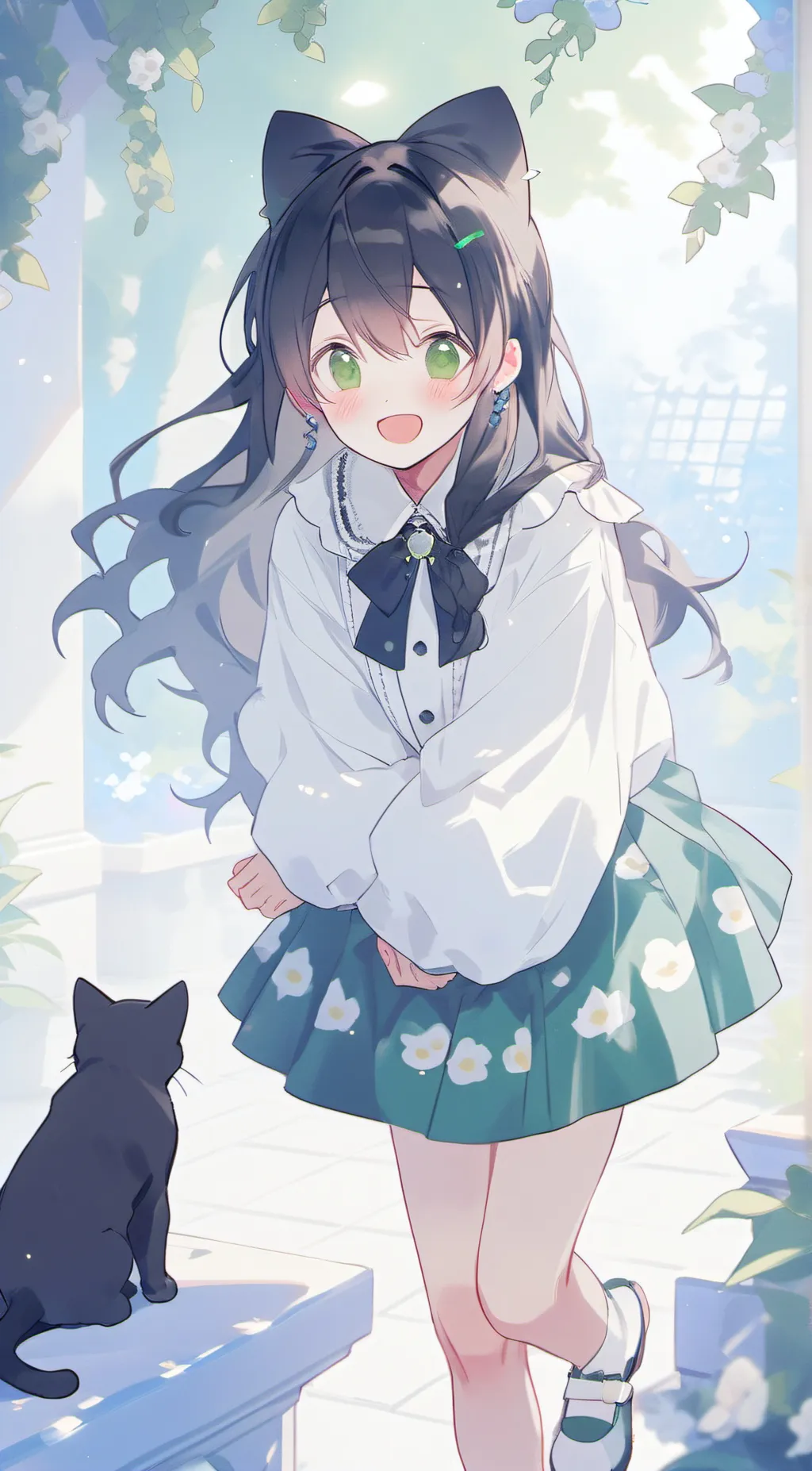 ai character: Lavader  background