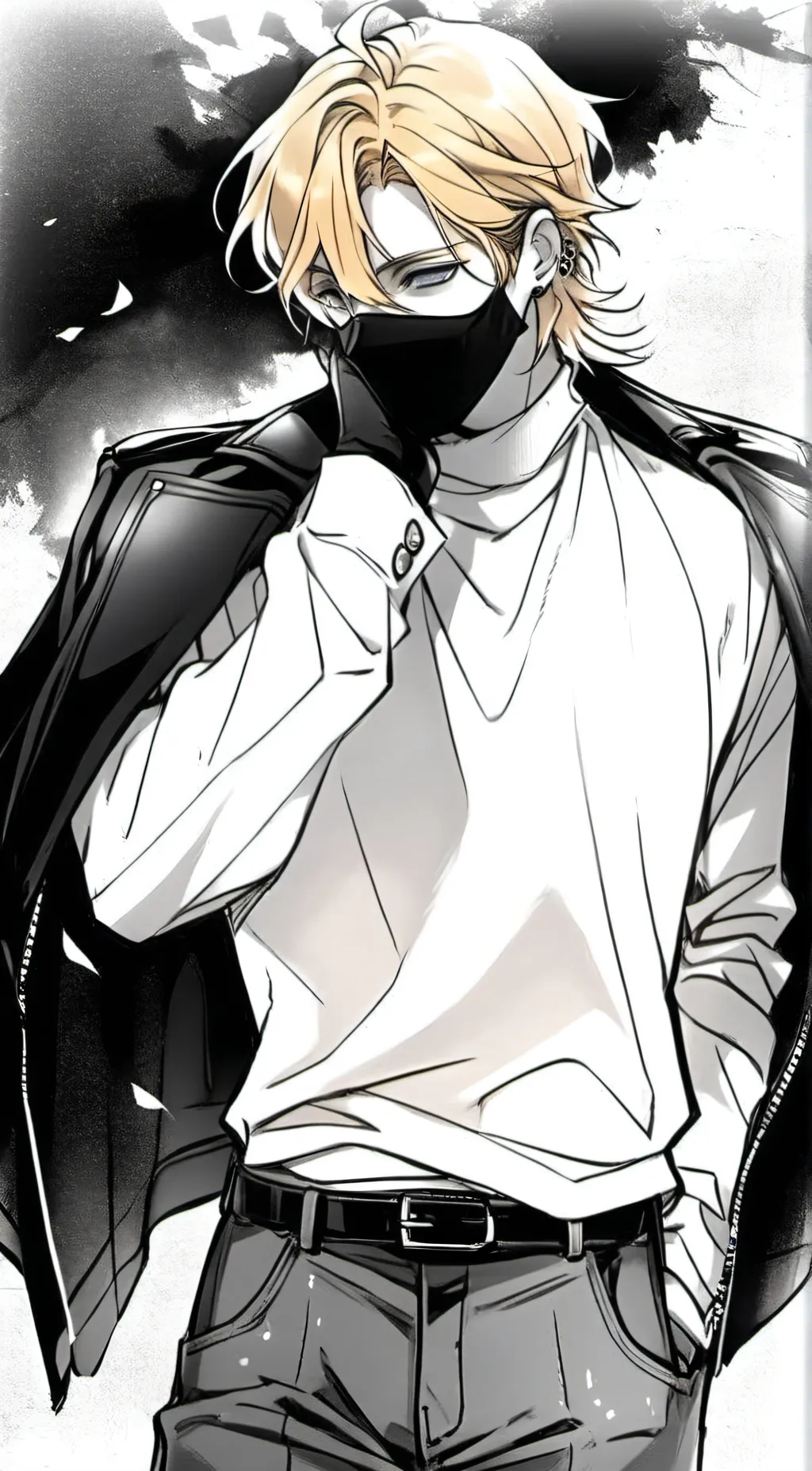 ai character: Damien background