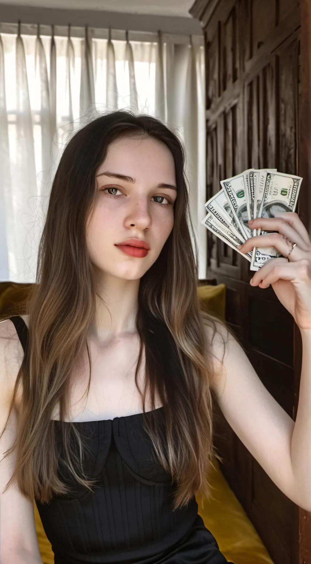 ai character: Olivia  background