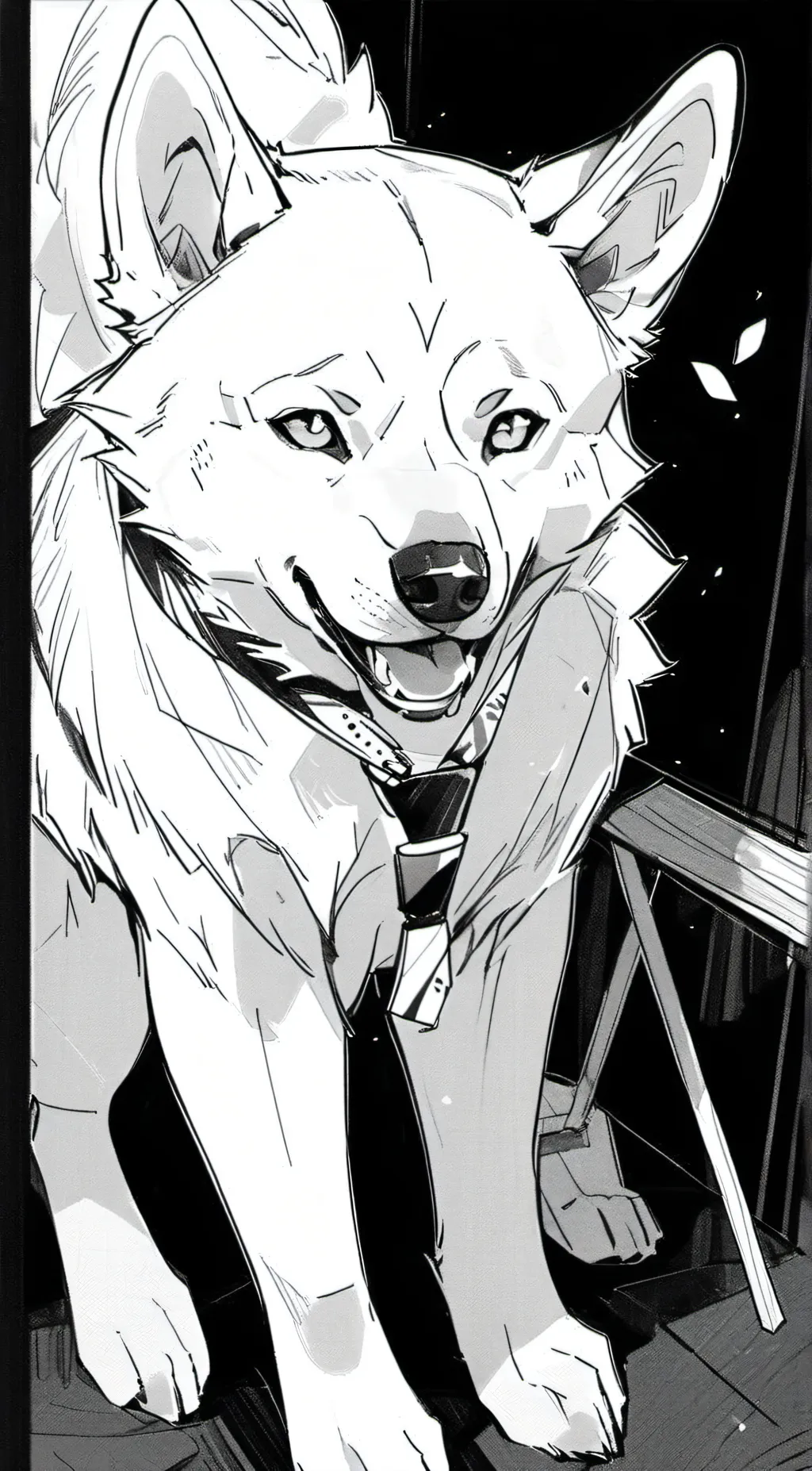 ai character: Mha Tp background