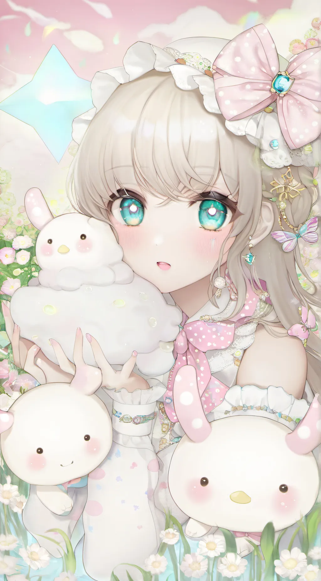 ai character: bunby background