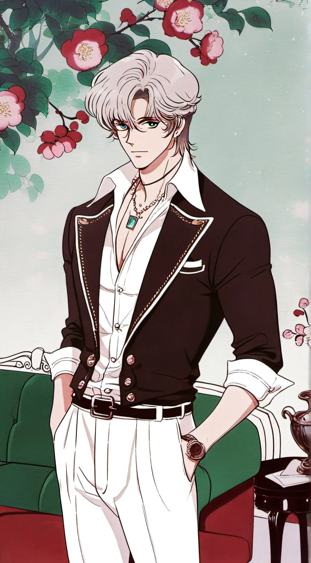 ai character: Adam background