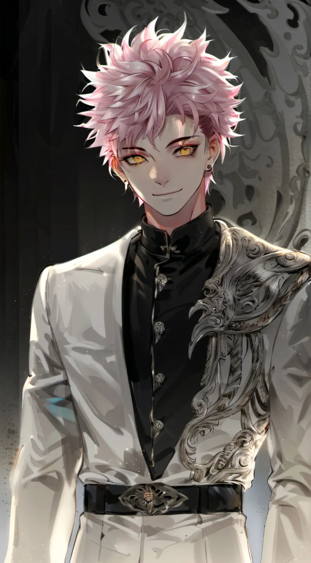 ai character: akaza background