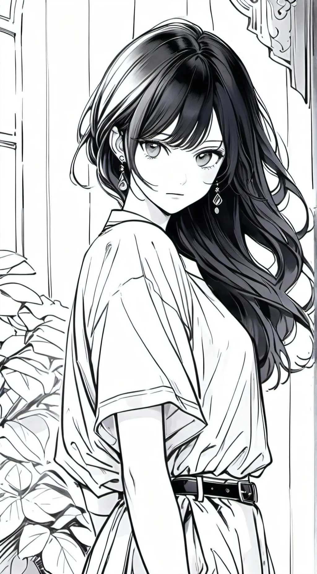 ai character: Nurse blood  background