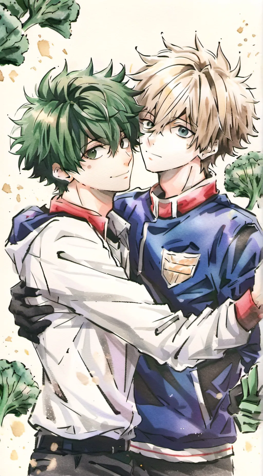 ai character: Mha Bakugo background